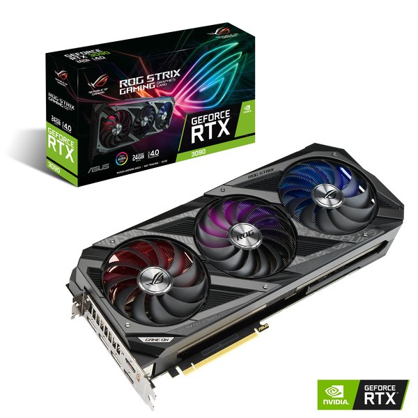 Asus GeForce RTX 3090 ROG Strix 24G GAMING - grafikkort