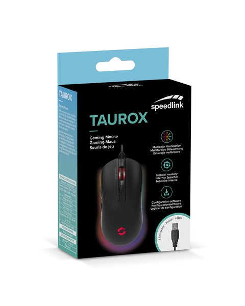 SpeedLink Taurox - gaming mouse, black