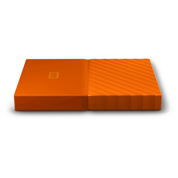 WD My Passport 4TB - External HDD, Orange