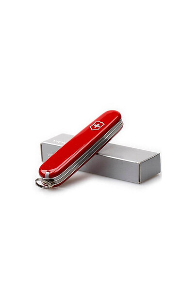 Victorinox Recruit schweizisk arm&eacute;kniv, r&ouml;d, 84 mm
