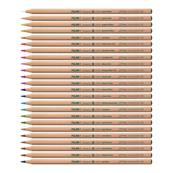 Milan Color pens FSC 24/box