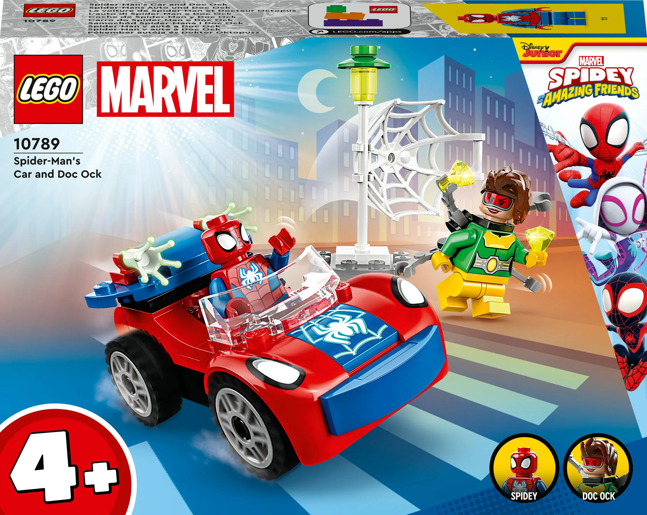 LEGO Marvel Spider-Manin auto ja Tohtori Mustekala 10789