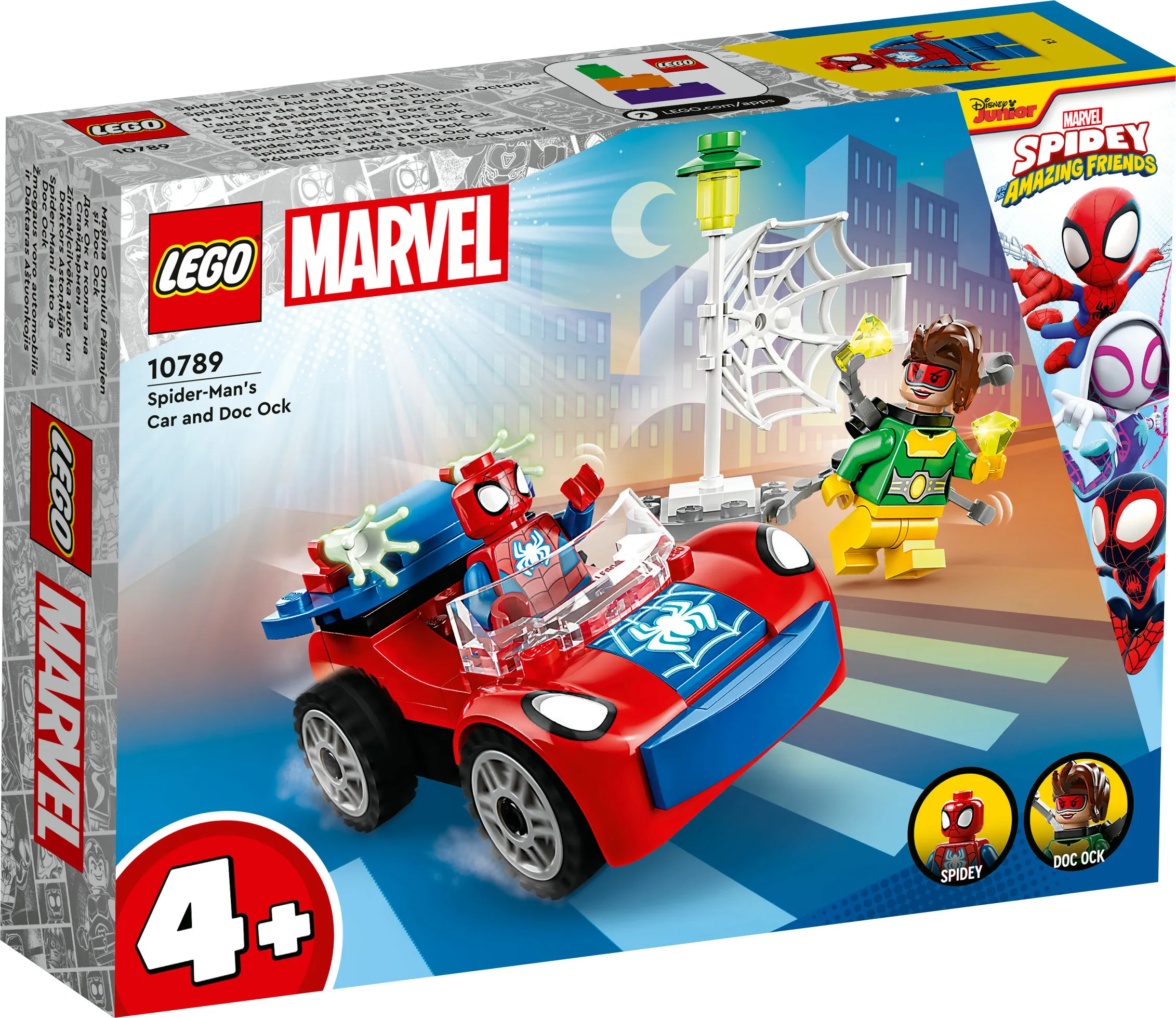 LEGO Marvel Spider-Manin auto ja Tohtori Mustekala 10789