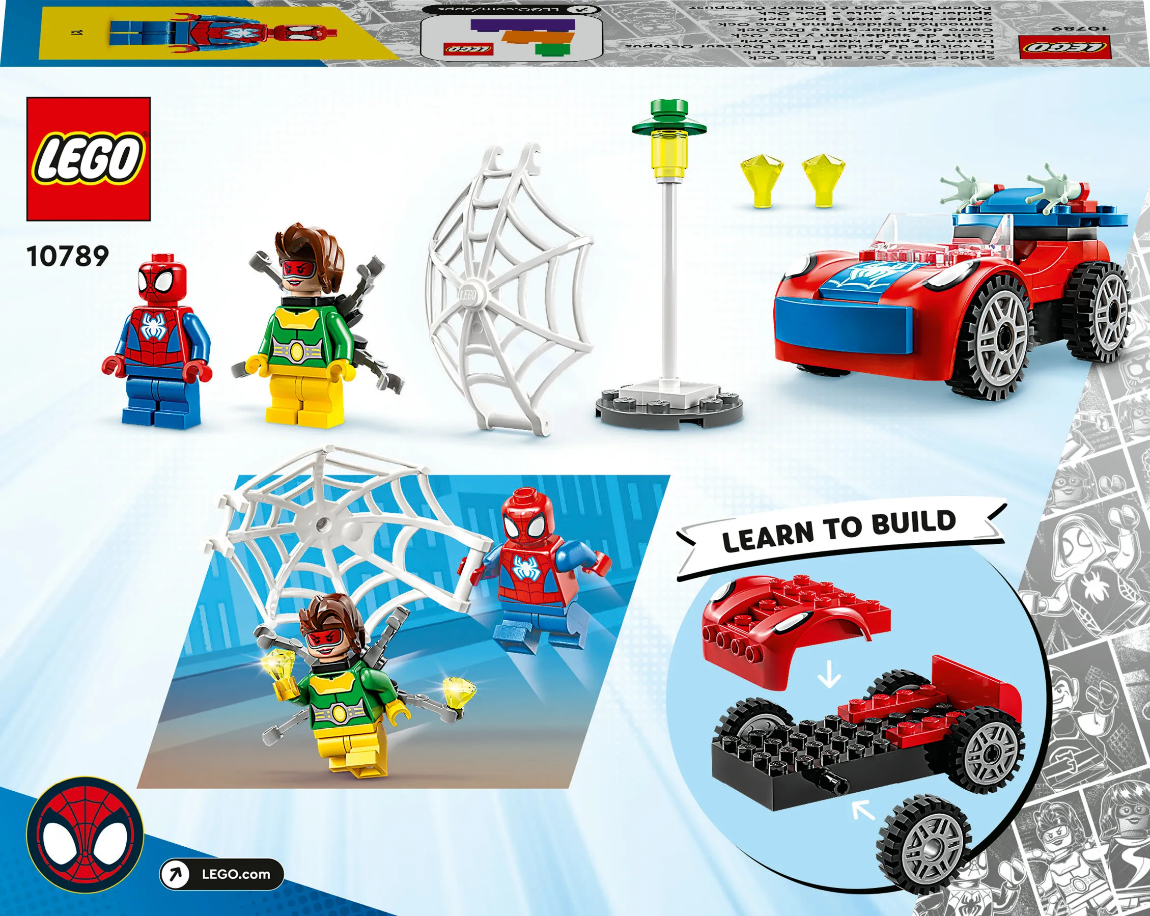 LEGO Marvel Spider-Manin auto ja Tohtori Mustekala 10789