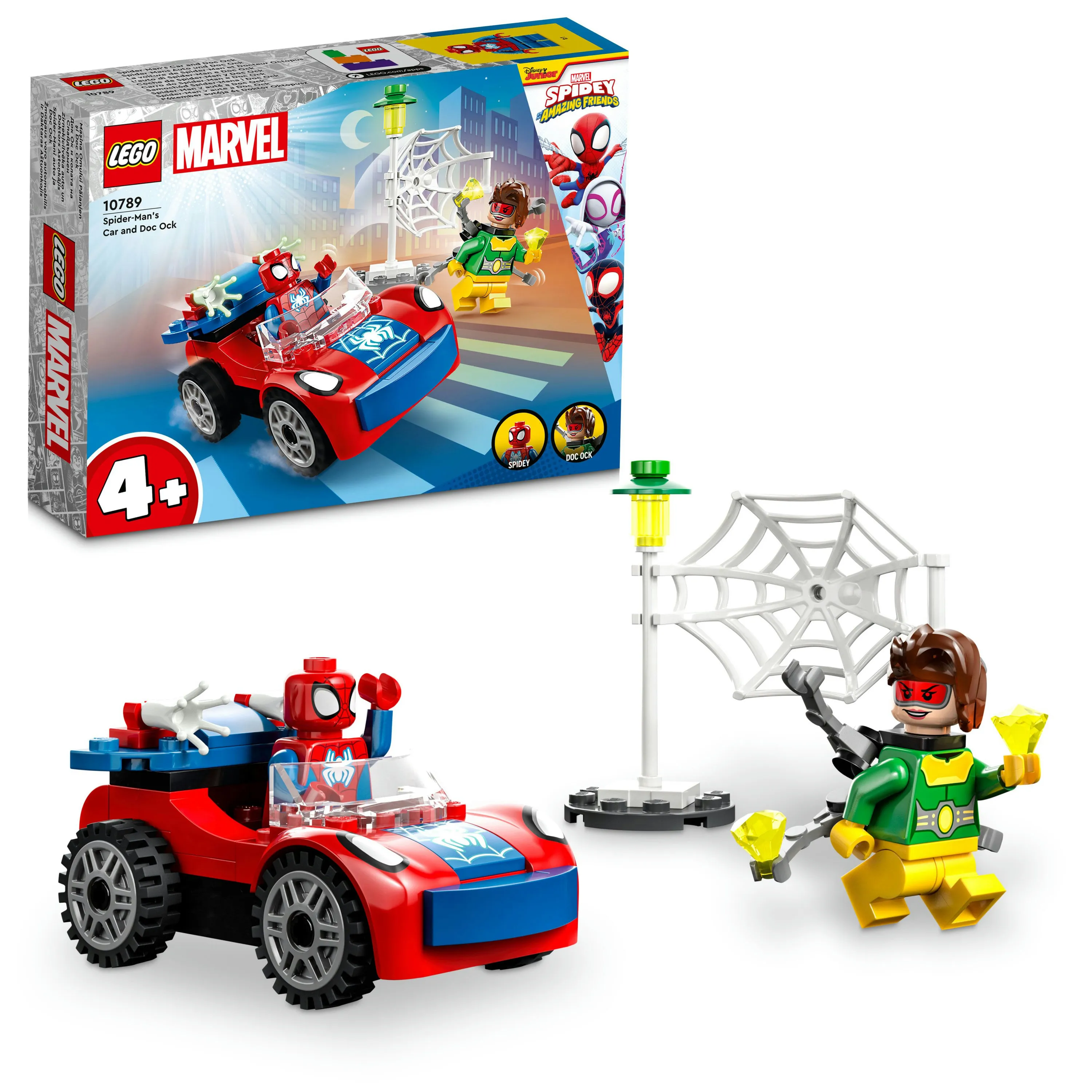 LEGO Marvel Spider-Manin auto ja Tohtori Mustekala 10789