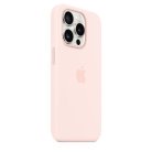 Apple iPhone 15 Pro, MagSafe - silikonskal, Ljusrosa