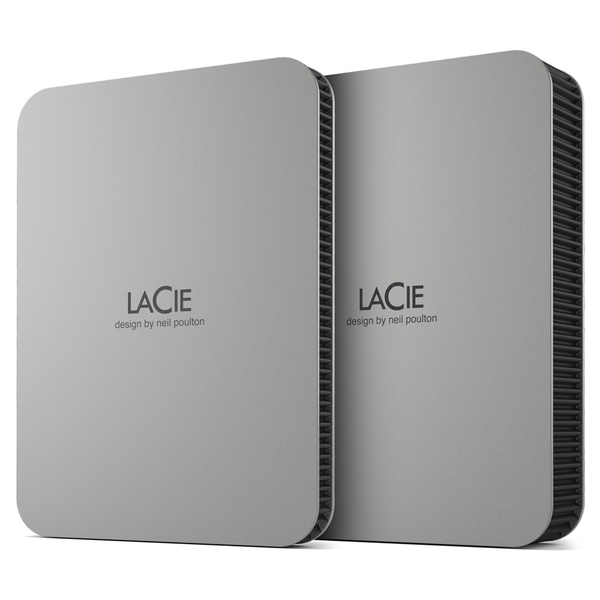 Lacie Mobile Drive (2022)  2 TB - External HDD, Silver