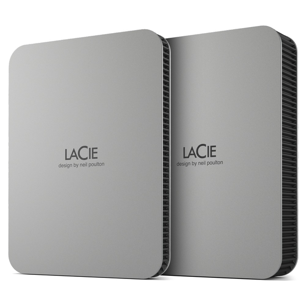 Lacie Mobile Drive (2022)  5 TB - External HDD, Silver