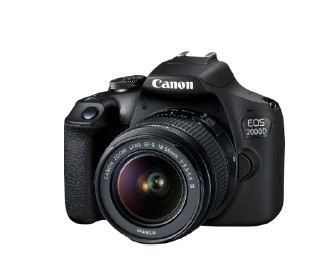 CANON D.CAMERA EOS 2000D BK 18-55 IS II EU26