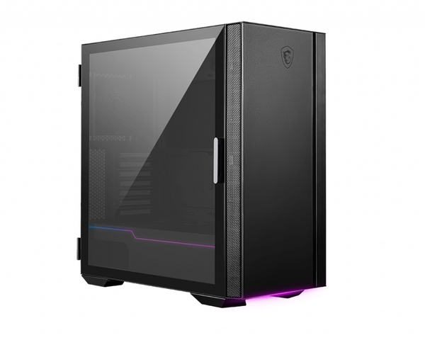 MSI MPG QUIETUDE 100S Mid Tower case, window, Black