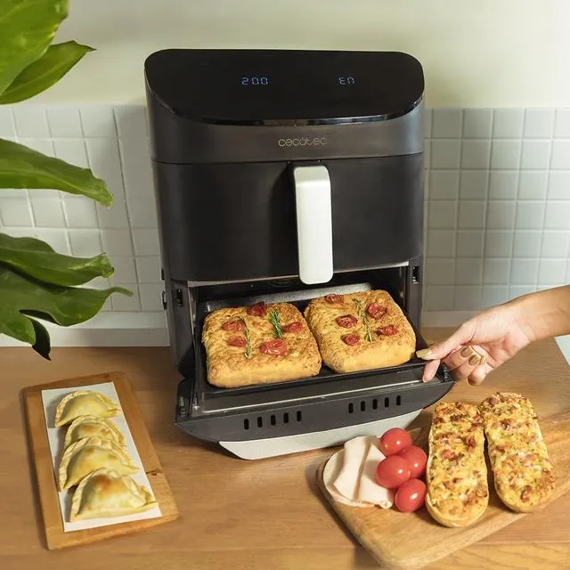 CECOTEC Cecofry FoodCourt 11000 Connected C, 11L, air fryer, Black