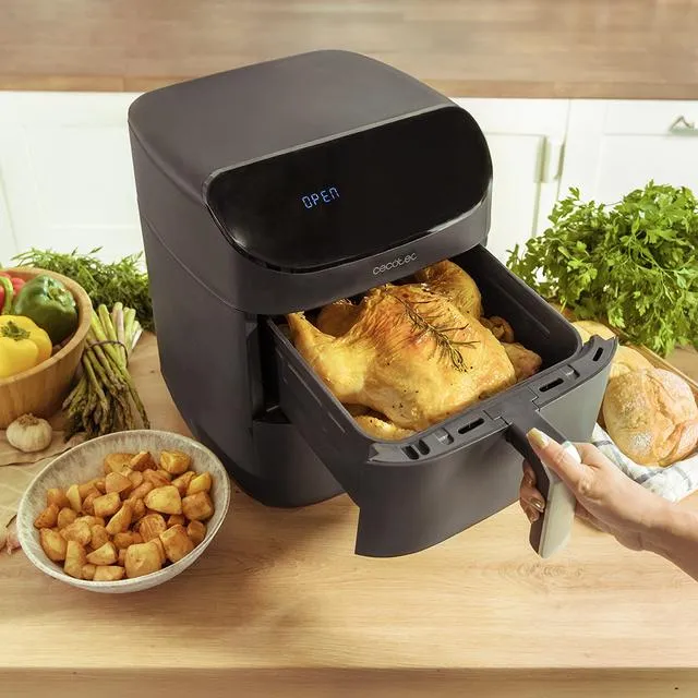 CECOTEC Cecofry FoodCourt 11000 Connected C, 11L, air fryer, Black