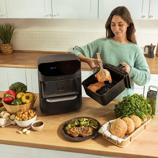 CECOTEC Cecofry FoodCourt 11000 Connected C, 11L, air fryer, Black