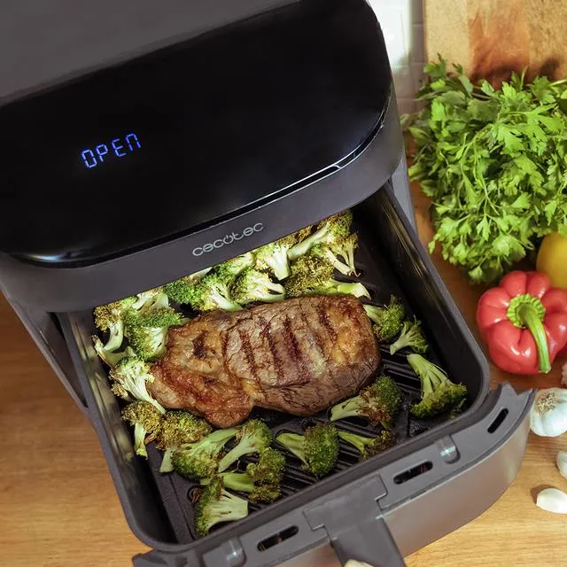 CECOTEC Cecofry FoodCourt 11000 Connected C, 11L, air fryer, Black