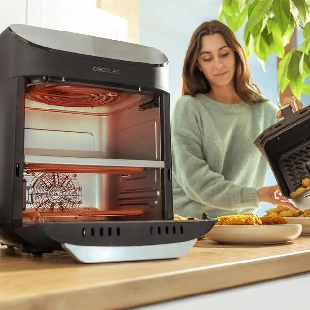 CECOTEC Cecofry FoodCourt 11000 Connected C, 11L, air fryer, Black