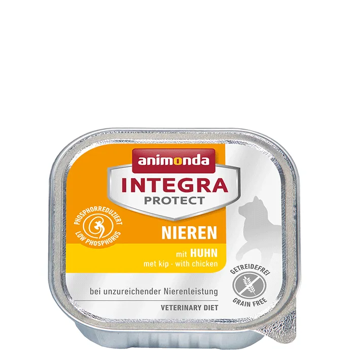 Animonda Integra Protect Renal Chicken, Wet food for cats, Mature, 100g