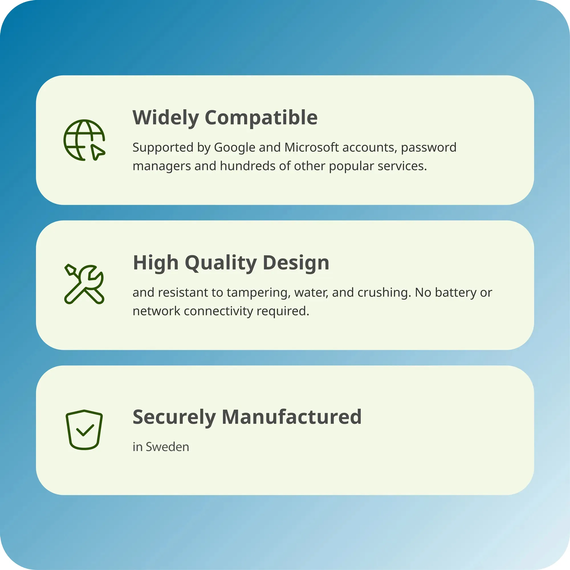 Yubico USB - security key