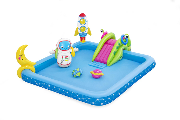 Bestway Little Astronaut Play Center -lastenallas, 2,28x2,06m