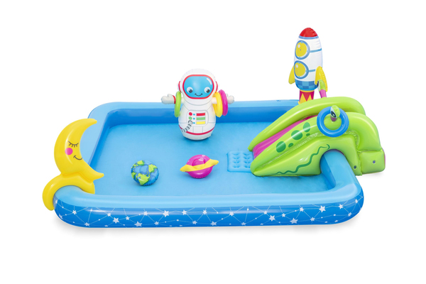 Bestway Little Astronaut Play Center -lastenallas, 2,28x2,06m