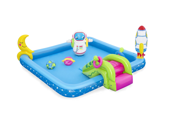 Bestway Little Astronaut Play Center -lastenallas, 2,28x2,06m