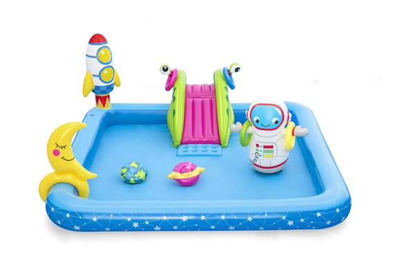 Bestway Little Astronaut Play Center -lastenallas, 2,28x2,06m