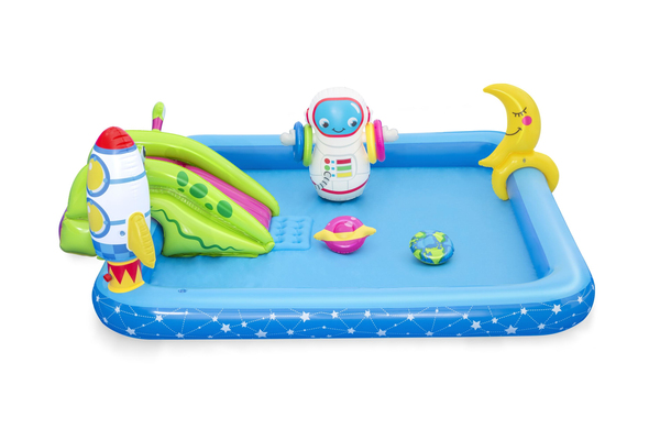 Bestway Little Astronaut Play Center -lastenallas, 2,28x2,06m