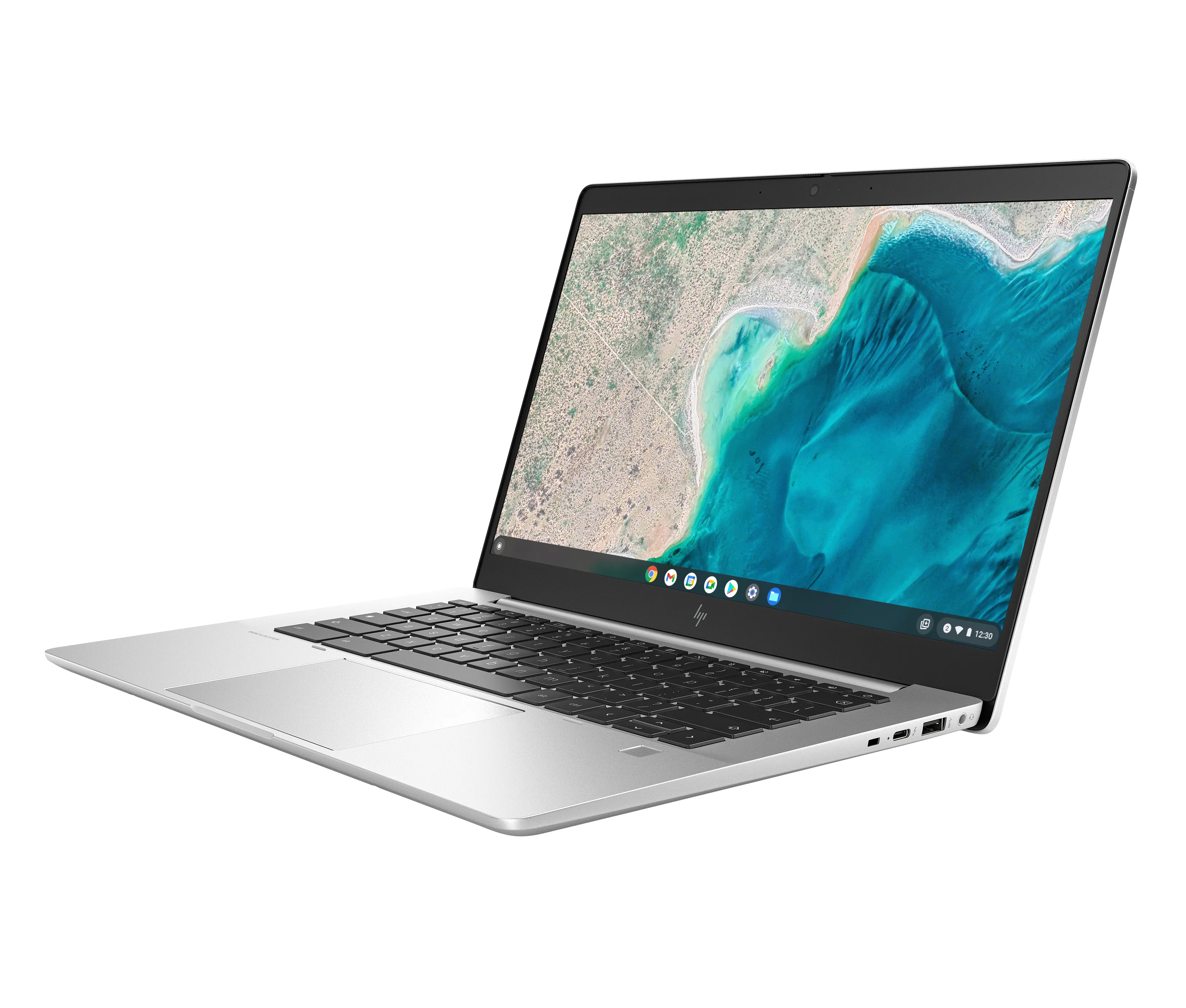 HP Elite c640 G3 14" i5-1245U, 16 Gt, 256 Gt SSD -kannettava, hopea