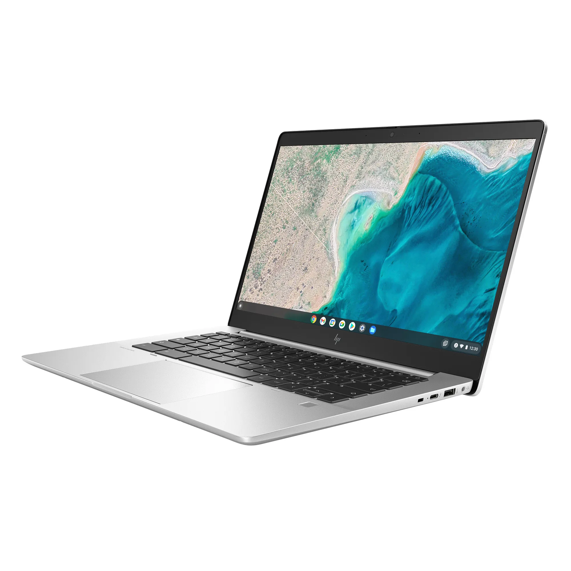 HP Elite c640 G3 14" i5-1245U, 16 Gt, 256 Gt SSD -kannettava, hopea