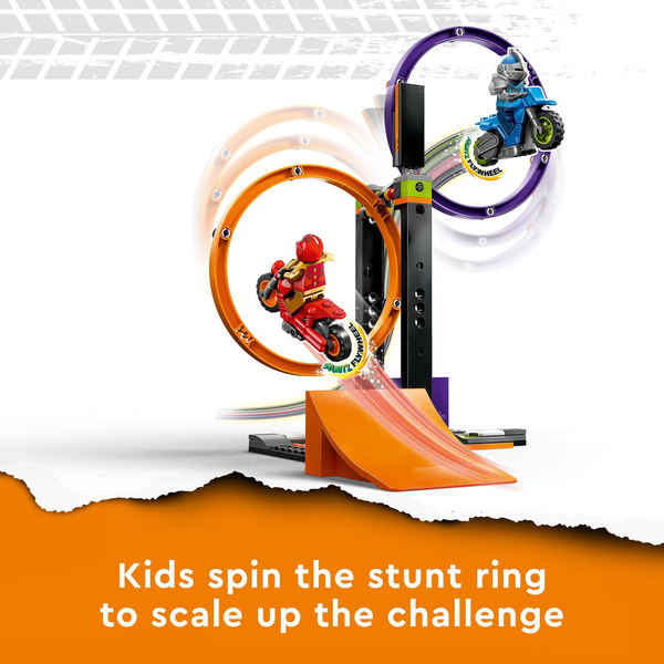 LEGO City Stuntz 60360 Spinning Stunt Challenge