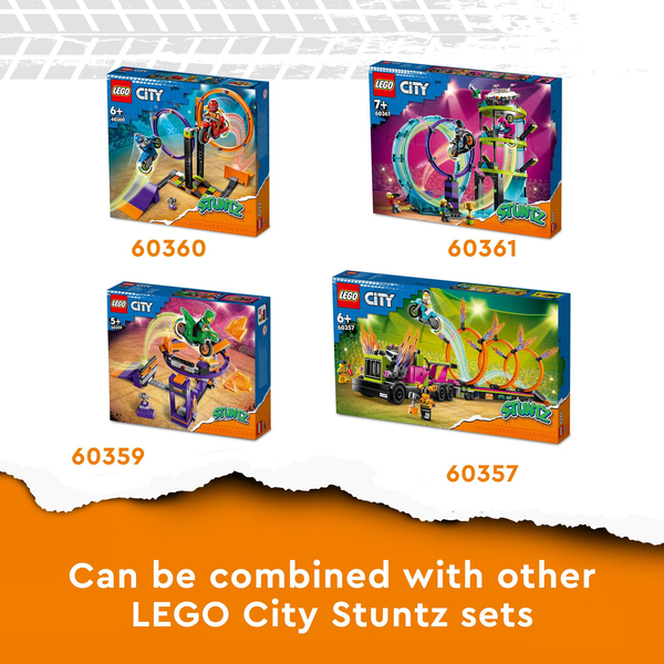 LEGO City Stuntz 60360 Spinning Stunt Challenge