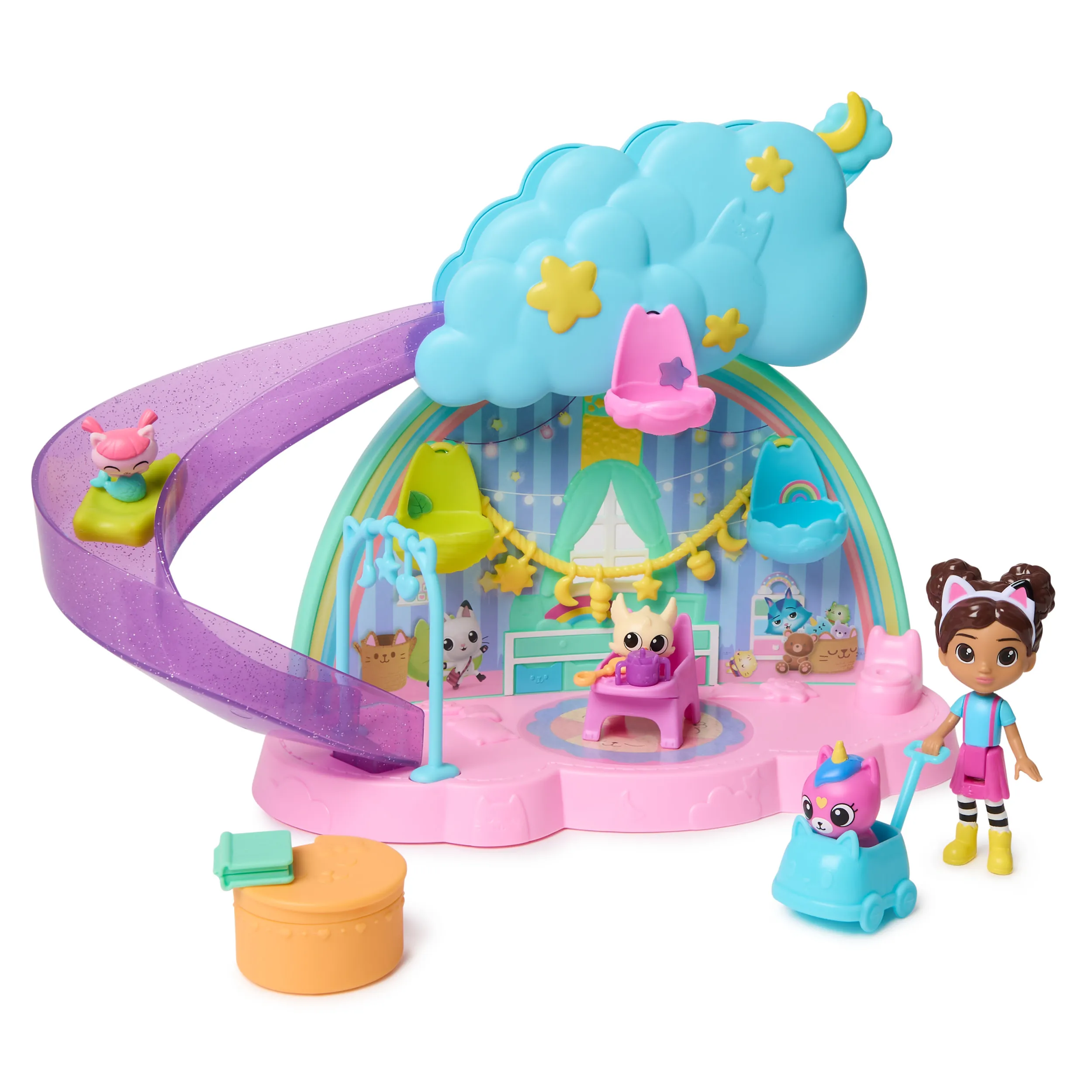 Spin Master Gabby's Dollhouse - Kitty Care Playset, Toy Figure