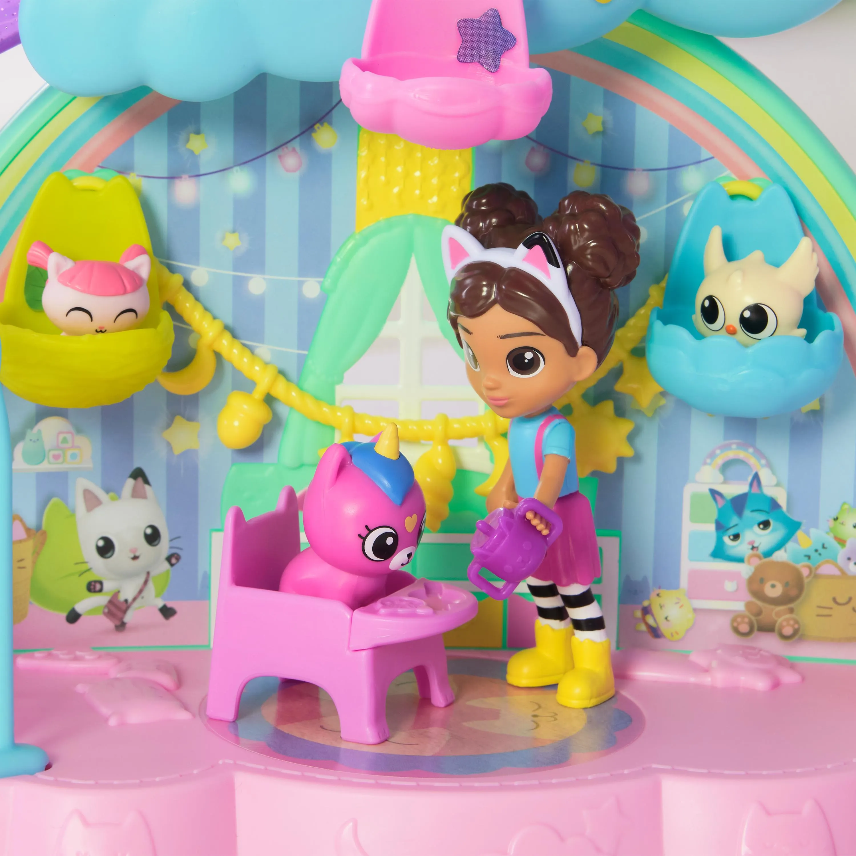 Spin Master Gabby's Dollhouse - Kitty Care Playset, Toy Figure