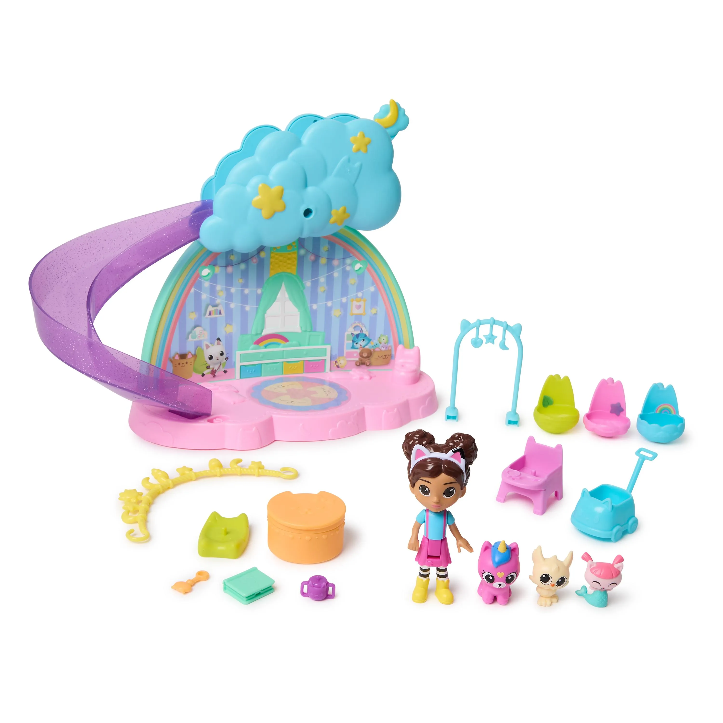 Spin Master Gabby's Dollhouse - Kitty Care Playset, Toy Figure