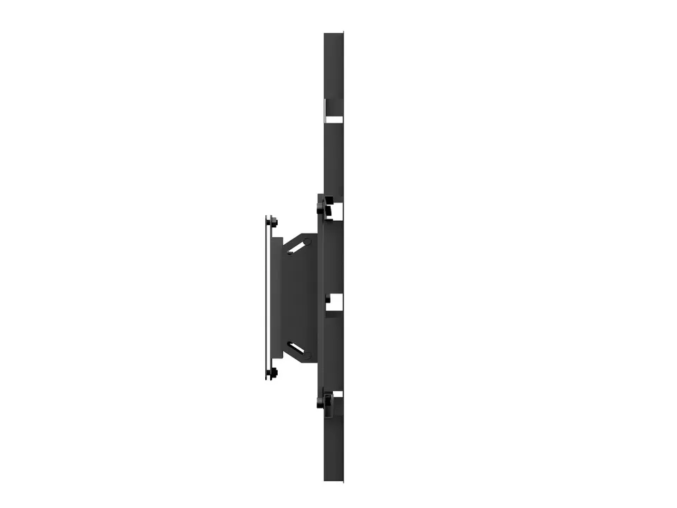 Multibrackets M Public Display Stand Single Screen Mount - Asennuskomponentti ( teline ) tuotteelle plasma / LCD / TV - ter&auml;s - musta - lattiajalustaan asennett