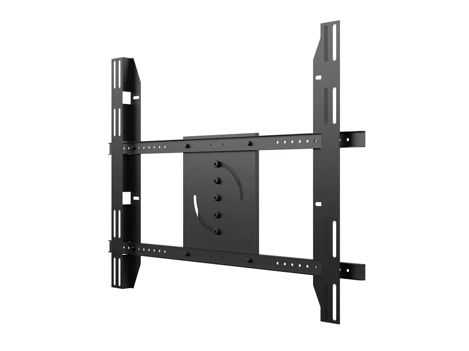Multibrackets M Public Display Stand Single Screen Mount - Asennuskomponentti ( teline ) tuotteelle plasma / LCD / TV - ter&auml;s - musta - lattiajalustaan asennett