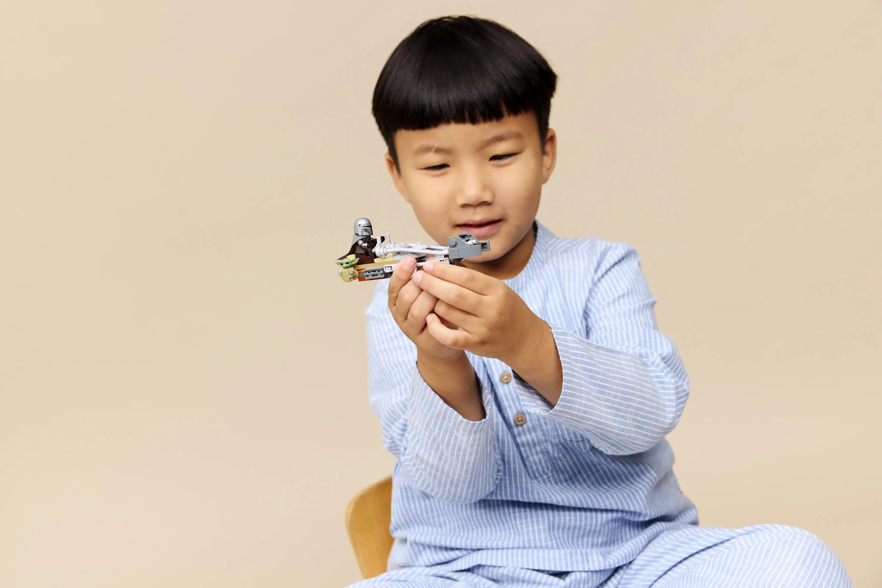 LEGO Star Wars Mandalorian och Grogu Speeder Bike 75436