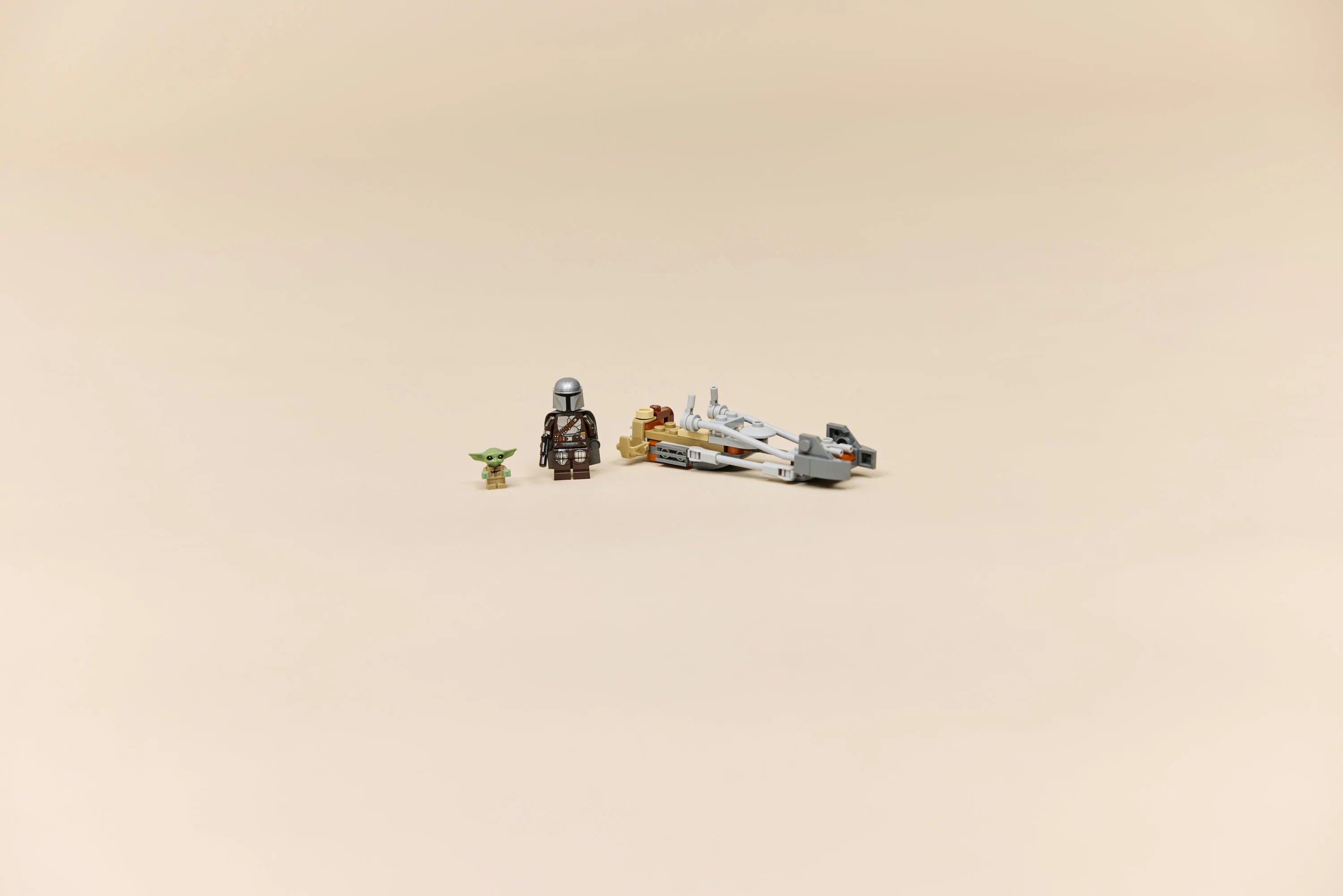 LEGO Star Wars Mandalorian och Grogu Speeder Bike 75436