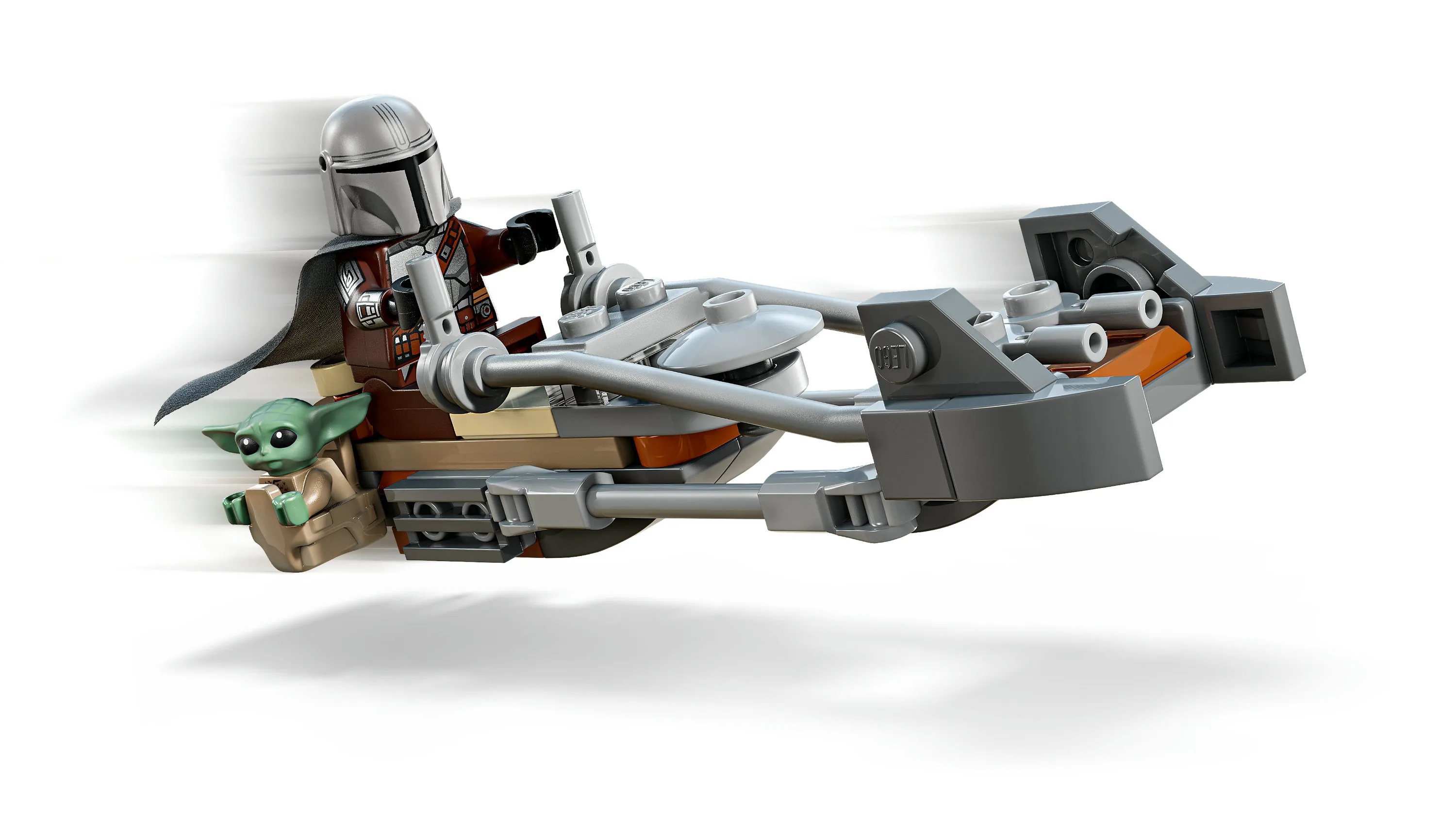 LEGO Star Wars Mandalorian och Grogu Speeder Bike 75436