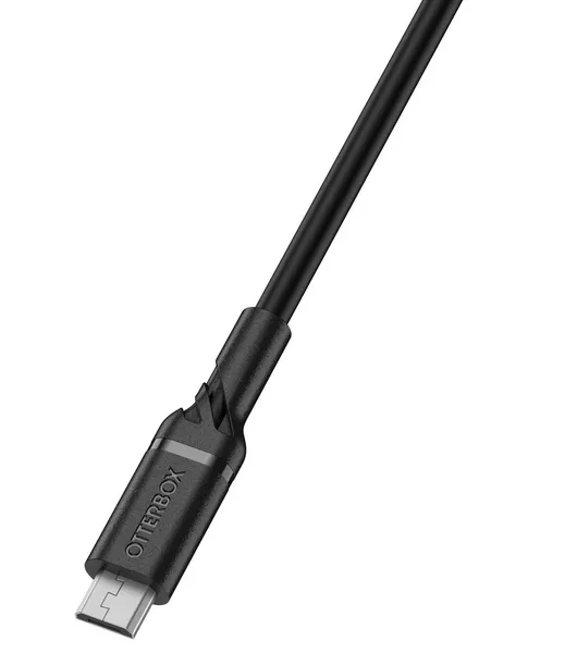 OtterBox USB-A - Micro-USB B -kaapeli, 3 m, Musta