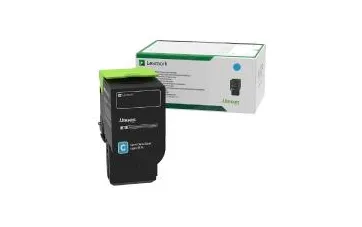 Lexmark 78C2XC0 Toner Cartridge, Cyan