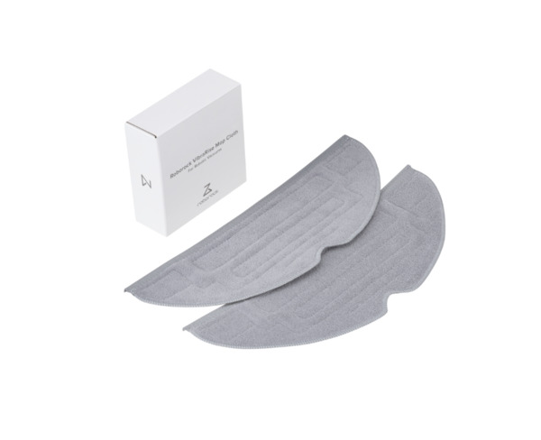 Roborock Double VibraRise 2.0 Mop cloth 2-pack, Gray