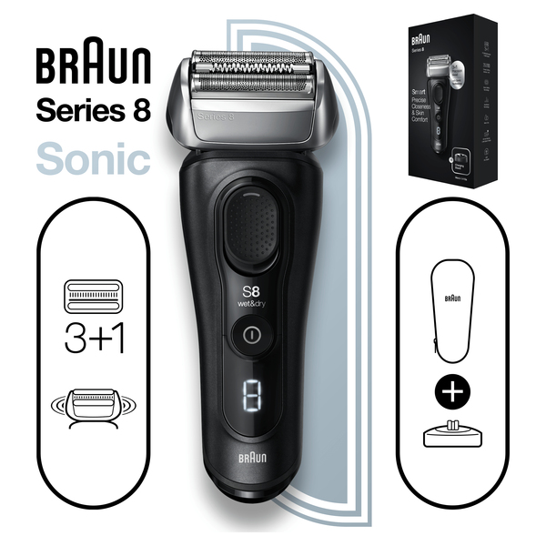 Braun Series 8 81747473 - Rakmaskin - Svart