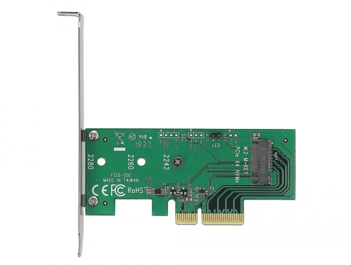 DeLOCK kontrollerkort, PCI-E 3.0 x4, SATA 6, 1xM.2-plats