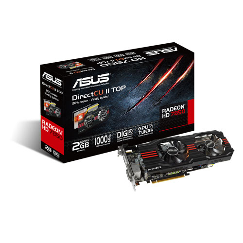 Asus Radeon HD7850 2GB -n&auml;yt&ouml;nohjain
