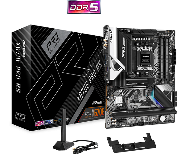 ASRock X670E Pro RS ATX - motherboard