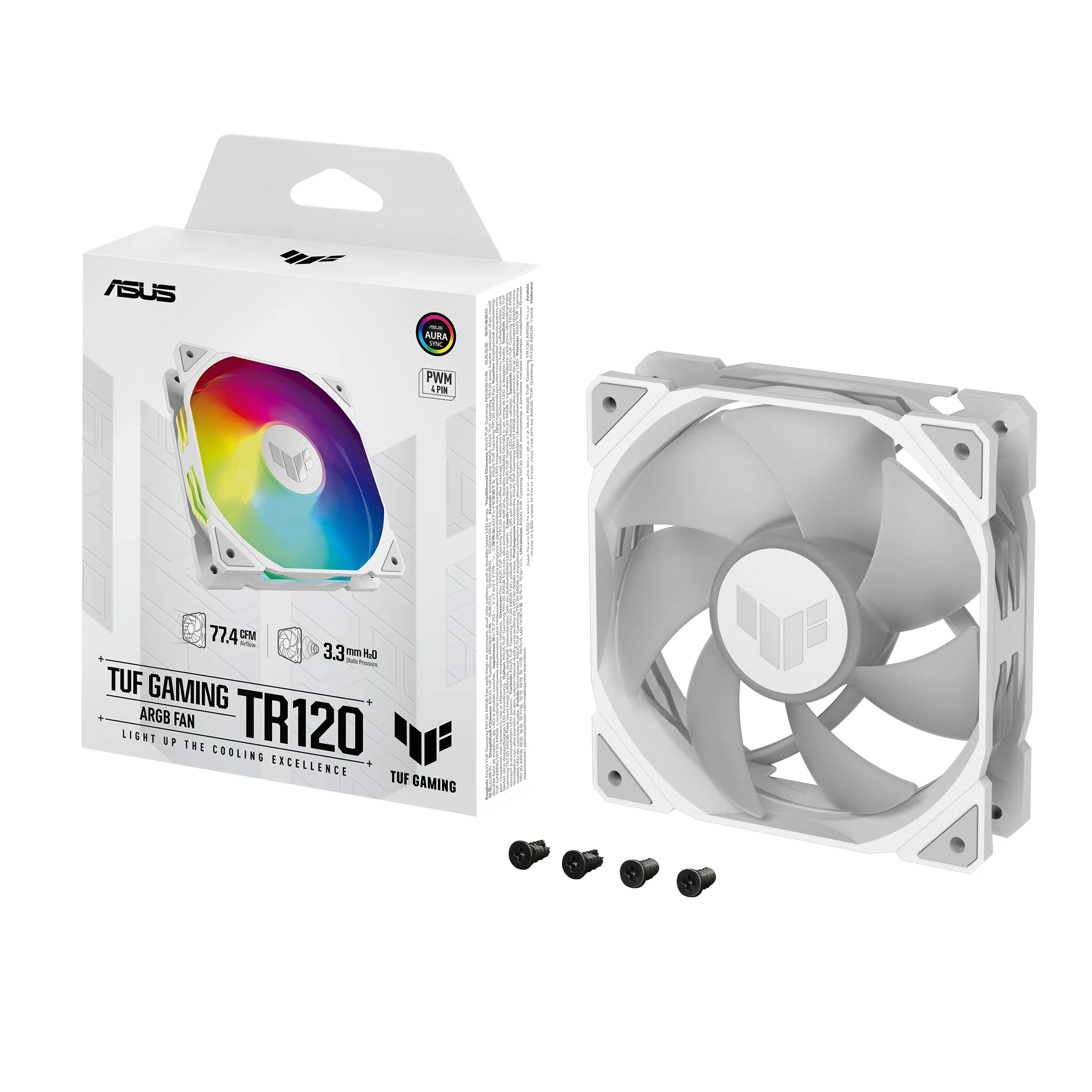 ASUS TUF GAMING TR120 ARGB 1-pack 120mm White