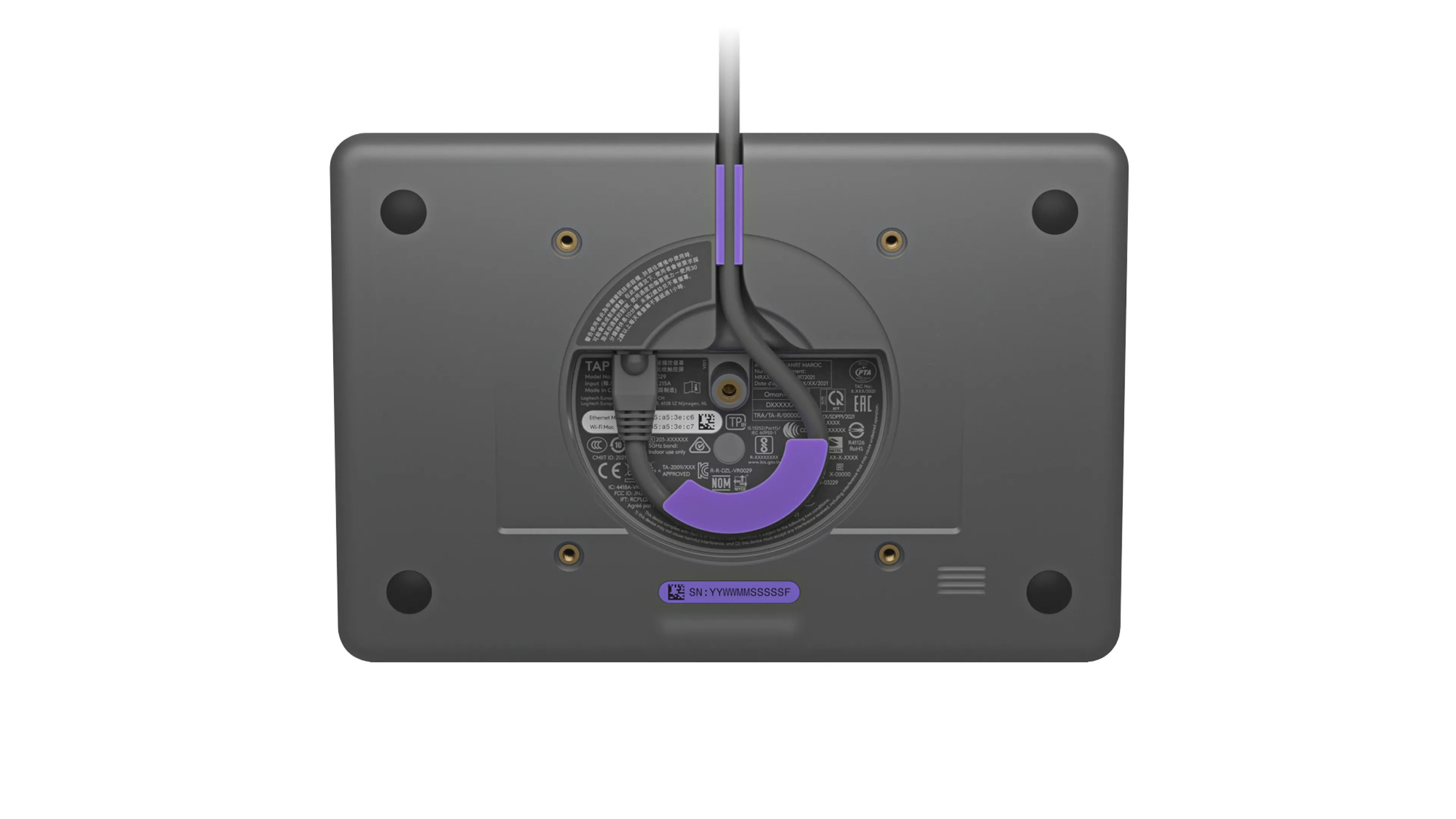 LOGITECH TAP IP Graphite WW