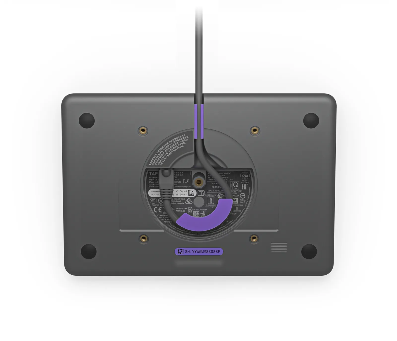 LOGITECH TAP IP Graphite WW