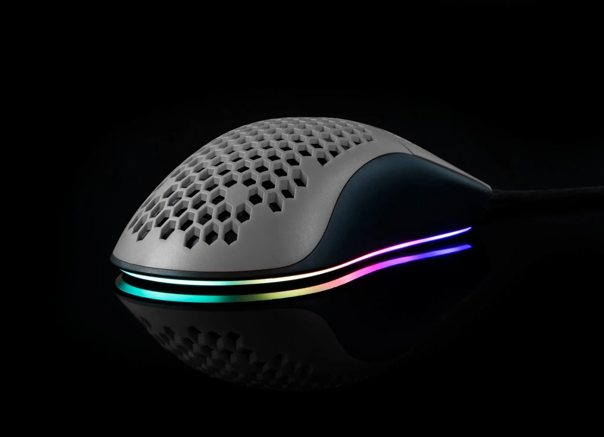 Arozzi Favo Ultra Light - gaming mouse, black/grey