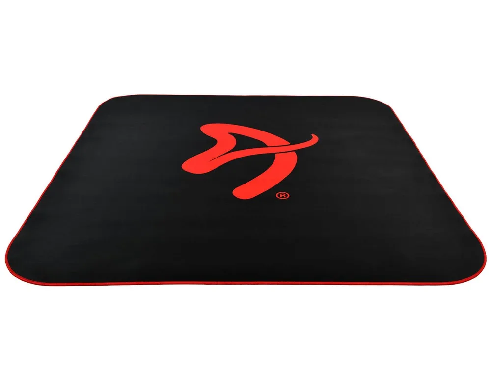 Arozzi ZONA - floor pad, black/red, 116x116cm